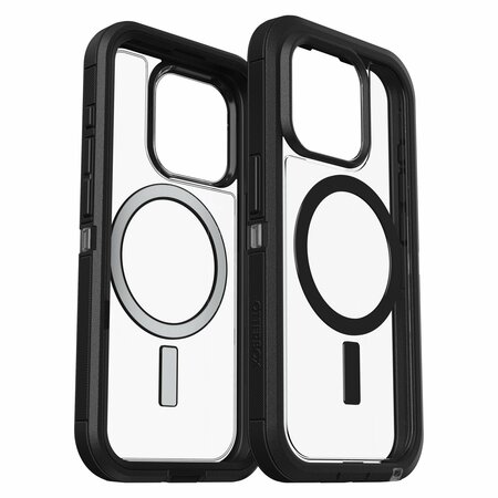 OTTERBOX Defender Pro Xt Clear Magsafe Case For Apple Iphone 15 Pro , Dark Side 77-93271